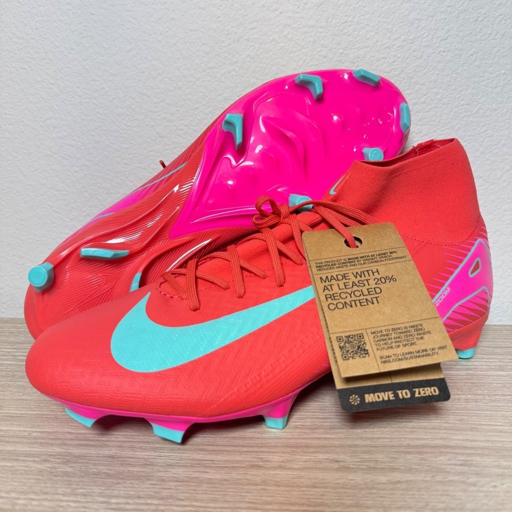 Nike Mercurial Superfly 10 Academy FG Soccer Cleats Sz 10.5 Ember Glow NWT